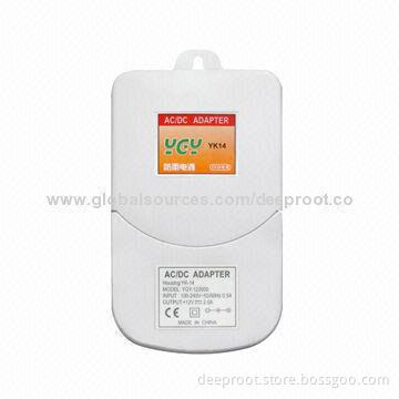 Waterproof AC/DC Adapter for CCTV Cameras with 100 to 240V AC Input Range/24W Maximum Output Power